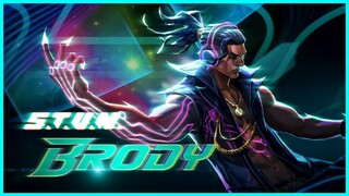 BRODY STUN SKIN EFFECT | BRODY STUN SKIN GAMEPLAY | MOBILE LEGENDS BRODY STUN SKIN