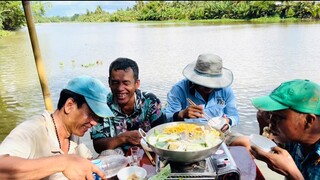 Trời Chiều " Nhâm Nhi " Trên Dòng Sông Quê Em | ATĐQ