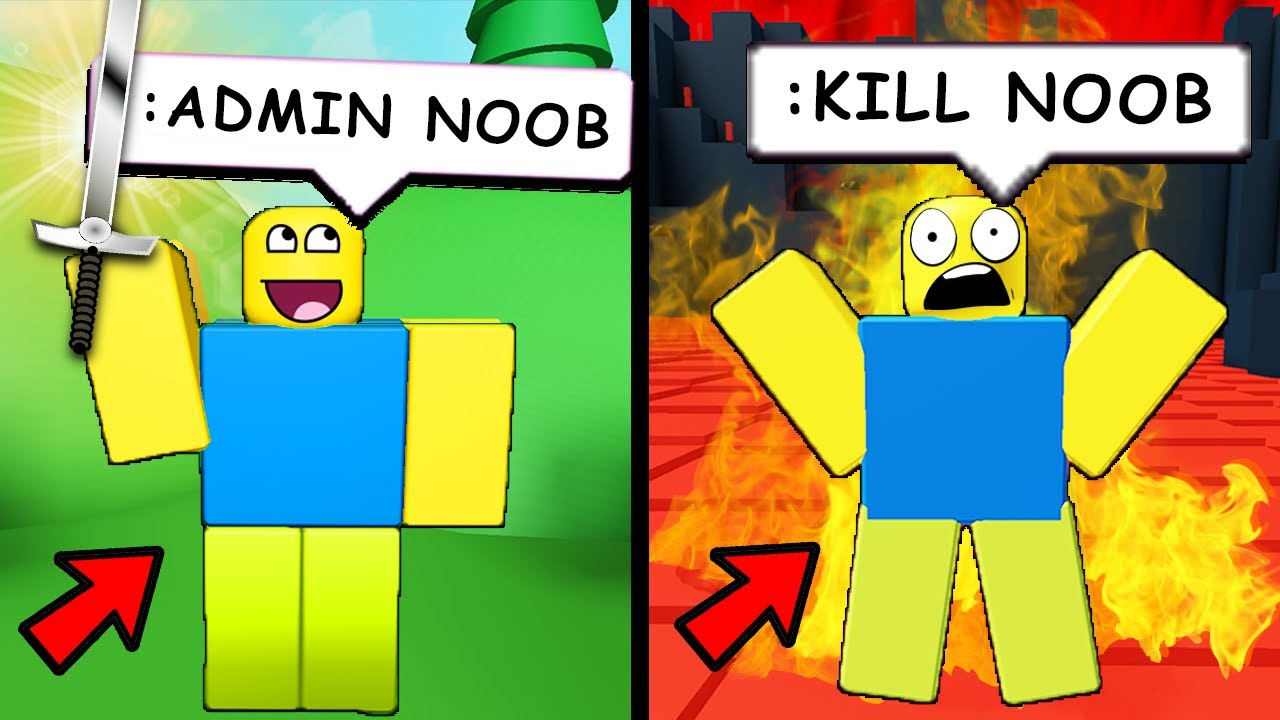 HACKER VS ADMIN NO ROBLOX 