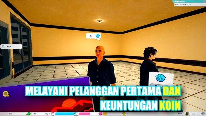 Melayani Pelanggan Pertama dan Keuntungan Koin