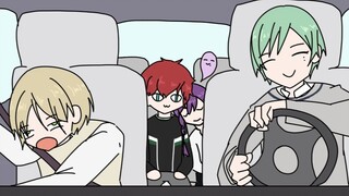 [MAD]Funny story of Alkaloid driving to the concert|<Ensemble Stars>