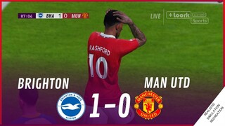 BRIGHTON vs. MANCHESTER UNITED [1-0] • MATCH HIGHLIGHTS | VideoGame Simulation & Recreation