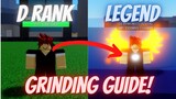 THE ULTIMATE GRINDING GUIDE (D RANK - LEGEND) | A Hero's Destiny
