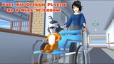 Baby kia Operasi Plastik ke 2 Muka Yg Gosong | Ica Alwi Family Vlog | Drama Sakura School Simulator