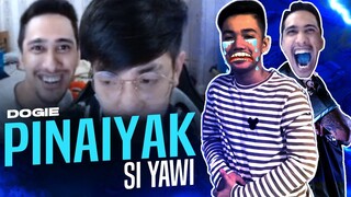 DOGIE PINAIYAK SI YAWI (Funny Stream Moment)