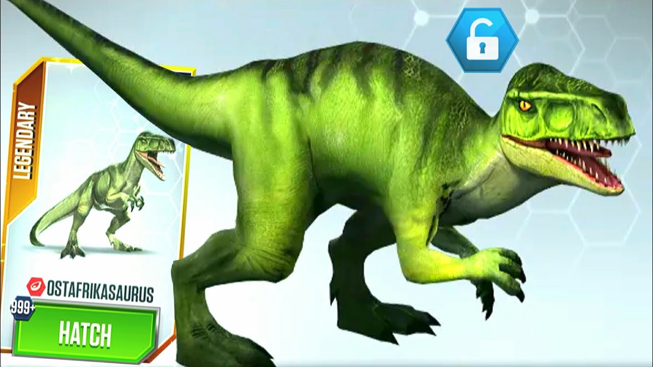 Jurassic World - O MAIOR DINOSSAURO DO JOGO ( OSTAFRIKASSAURO