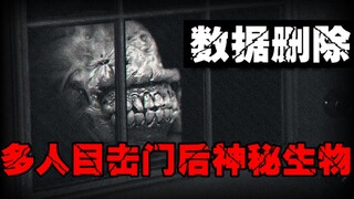 【门后人】晚上看到这个生物赶紧跑！千万不要好奇盯着他看/数据删除