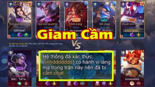 LIÊN QUÂN : Chính Thức Địch Bị Cấm Chát Khi Team Giam Cầm Bất Ngờ Xuất Hiện Trong Game