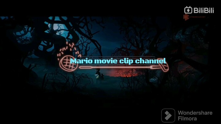 Luigi gets chase by dry bones