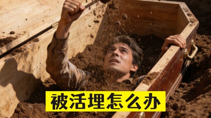 ماذا تفعل إذا دُفنت حياً؟ اتضح أن الحل هو التبول وحفر نفق إلى الأسفل، وهذا للترفيه فقط!