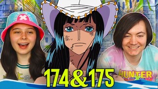 WE LOVE ROBIN!!👒 One Piece Ep 174 & 175 REACTION & REVIEW