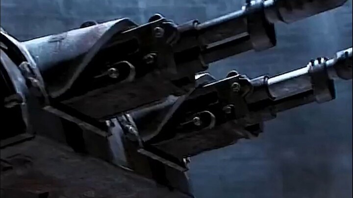 This mecha didn't even have a shell to fight back.