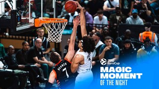 2023-24 BKT EuroCup | Magic Moment of the Night: Malcolm explodes to the rim on the break!