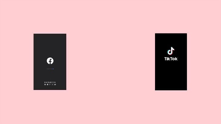 Facebook của mik và tik tok của mik nek