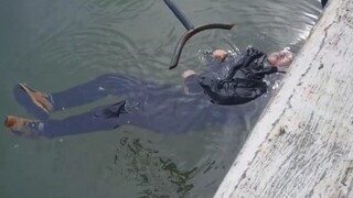 Fishing for someone to come up