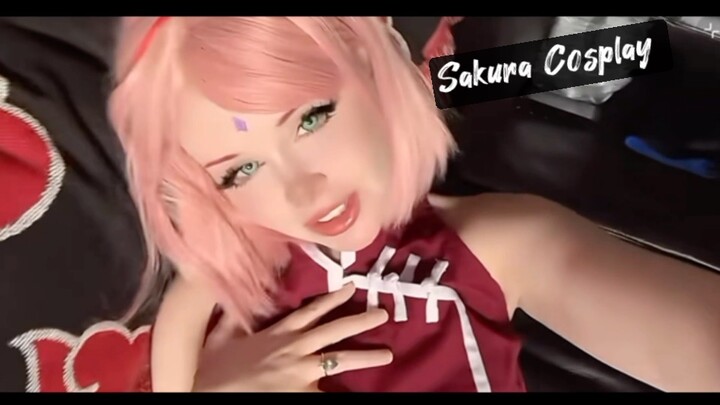 Sakura cosplay 😍‼️