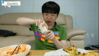 Pizza khoai lang + mì lửa phần cuối #mukbang