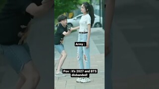 After BTS disbanded and Army's be like!🥺💜