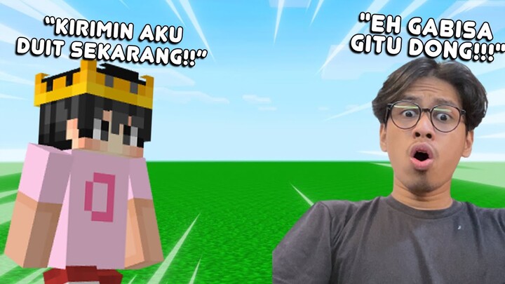 HARUS BILANG "IYA" KE BOCIL KELAS 6 SD SELAMA 24 JAM di MINECRAFT (JADI BABU)