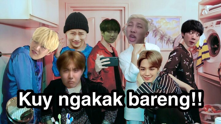 Saatnya NGAKAK bareng Bangtan ;)
