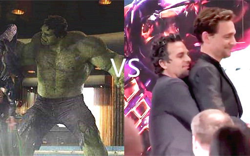 The Hulk and Loki’s Relationship as You Imagine It vs. Their Relationship in Reality