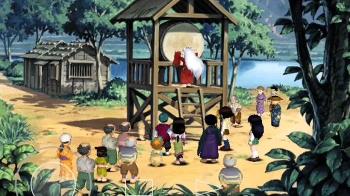 Inuyasha Secret of the Cursed Mask clip - Drum Competition
