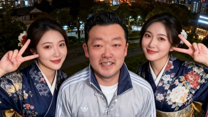 Travel with different pretty girls