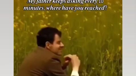 daddy while I'm  coming  home