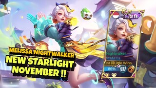 REVIEW NEW SKIN MELISSA, STARLIGHT TERBAIK TAHUN INI!!😍 || MOBILE LEGENDS