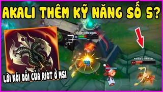 Akali có thêm kỹ năng thứ 5?, Lời nói dối của Riot ở MSI 2021 - LMHT - LOL - Skin - Montage