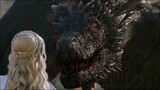 From the ordinal tv series GAME OF THRONES. dragon attack