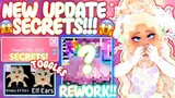 NEW UPDATE SECRETS YOU MIGHT’VE MISSED IN ROYALE HIGH! ROBLOX Royale High Updates Tea Spill
