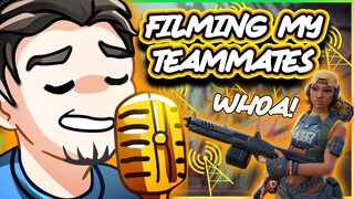 WHEN the VOICE ACTOR becomes the CAMERA GUY…