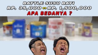 Food Battle : Susu Bayi Mana Yang Enak ?