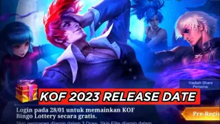 KOF EVENT 2023 RELEASE DATE || MOBILE LEGENDS NEW FREE SKIN EVENT 2023