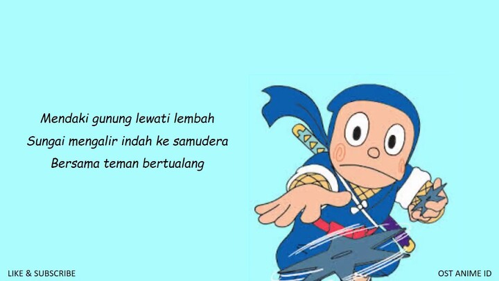Lagu pembuka Ninja Hattori bahasa Indonesia by OST ANIME ID
