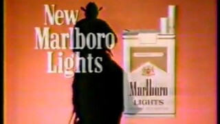 Marlboro Lights Cigarettes TVC 1987 (Revised)