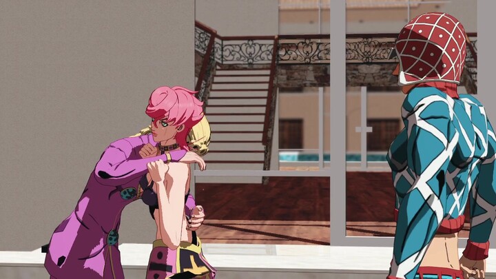 【JOJO/MMD】Furry Hug|Guard Team|Xie Mei