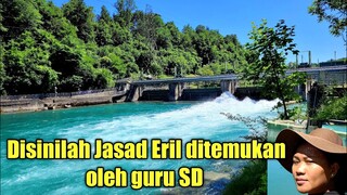 Liputan langsung dari Engehalde Sungai Aare tempat  jasad Eril ditemukan oleh seorang guru SD