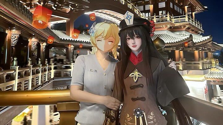 Out with Mom for a Cosplay Shoot! “Part 1: Hu Tao”