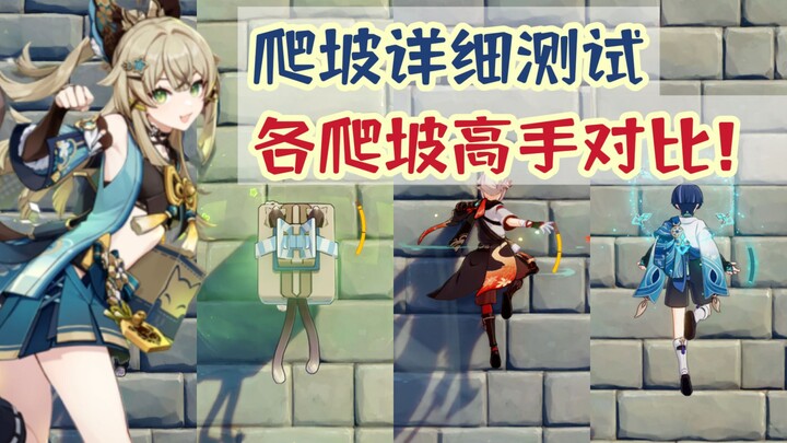 [เก็นชินอิมแพกต์ 3.7] การทดสอบการปีนเนินอย่างละเอียดของคิระร่า! เปรียบเทียบนักปีนเนินมือฉมังแต่ละคน!