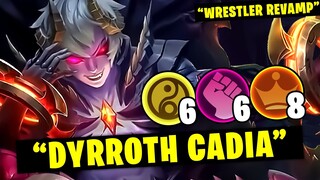 UPDATE BARU WRESTLER TERLALU NGERI - DYRROTH CADIA! - Magic Chess Mobile Legends