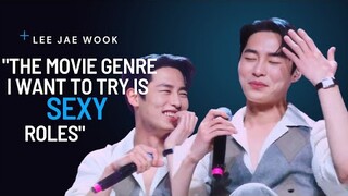 Lee Jae- wook shared the movie genre he wants to try in the future. 4/11