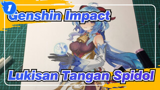 [Genshin Impact| Lukisan Tangan Spidol]Datang dan lihatlah istrimu (Ganyu)_1