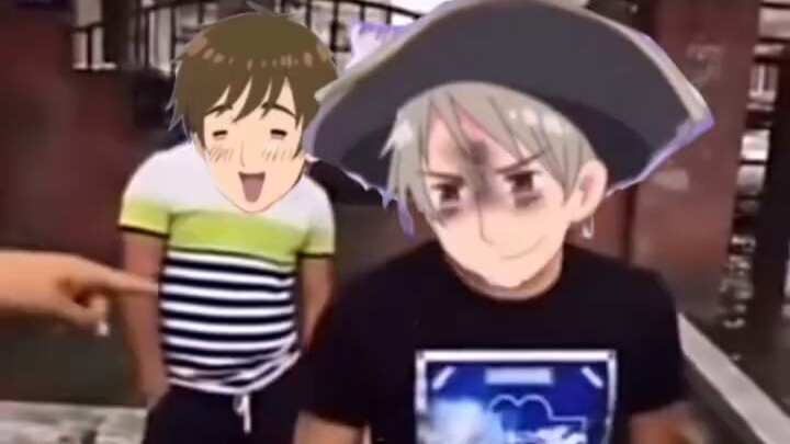 Bad friends scolded Brother Eyebrow