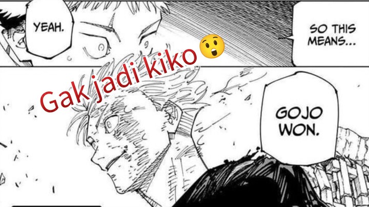 Gojo ternyata menang lawan Sukuna !! 😱