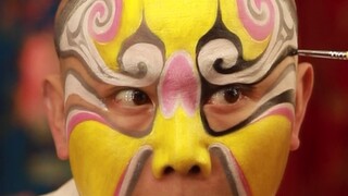 Si Xianwei - Fotografi Opera Peking yang penuh warna dan elegan dari topeng Opera Peking: Dian Wei