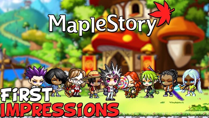 MapleStory 2022 First Impressions "Is It Worth Playing?"