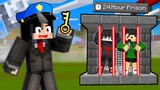 Locking Friends in a 24 HOUR PRISON in Minecraft! (Tagalog)