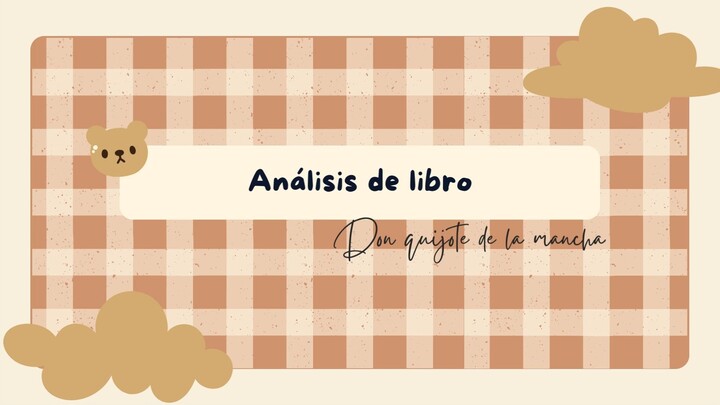 Análisis de libro